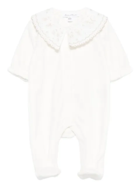 Tartine Et Chocolat embroidered-collar pyjama