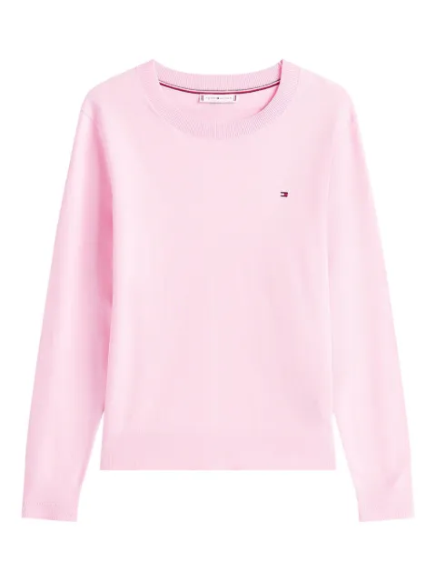 Tommy Hilfiger logo crew-neck sweater