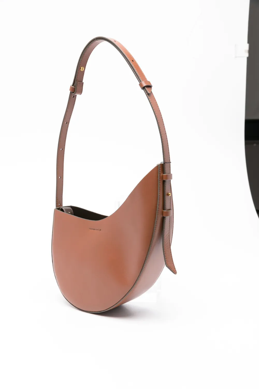 Soeur small Wino leather shoulder bag - Bruin