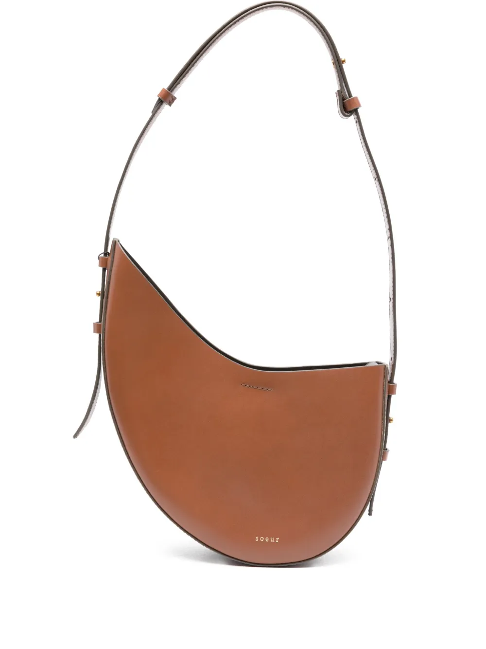 Soeur small Wino leather shoulder bag | Brown | Image 1
