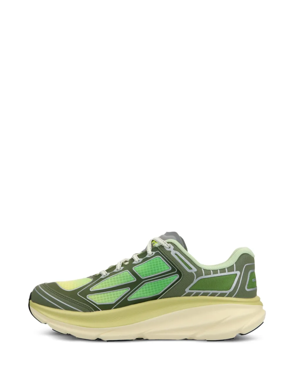HOKA x Supervsn Clifton One9 lace-up sneakers Green
