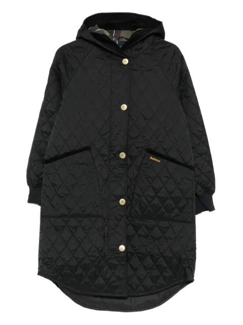 Barbour 绗缝连帽夹克
