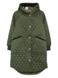 Barbour quilted hooded jacket - Green