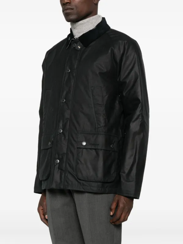 バブアー ブラックコーデュロイ襟 コート Barbour バブアー ブラックコーデュロイ襟 コート Barbour