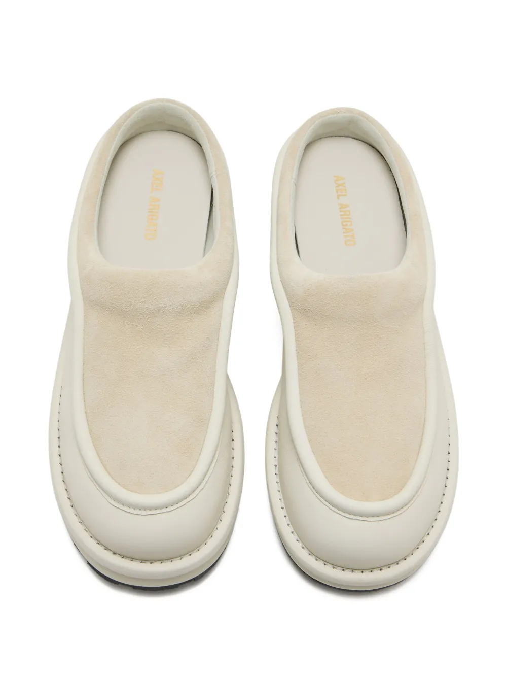 Axel Arigato slip-on suede-leather mules White