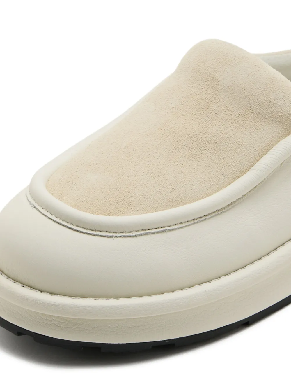 Axel Arigato slip-on suede-leather mules White