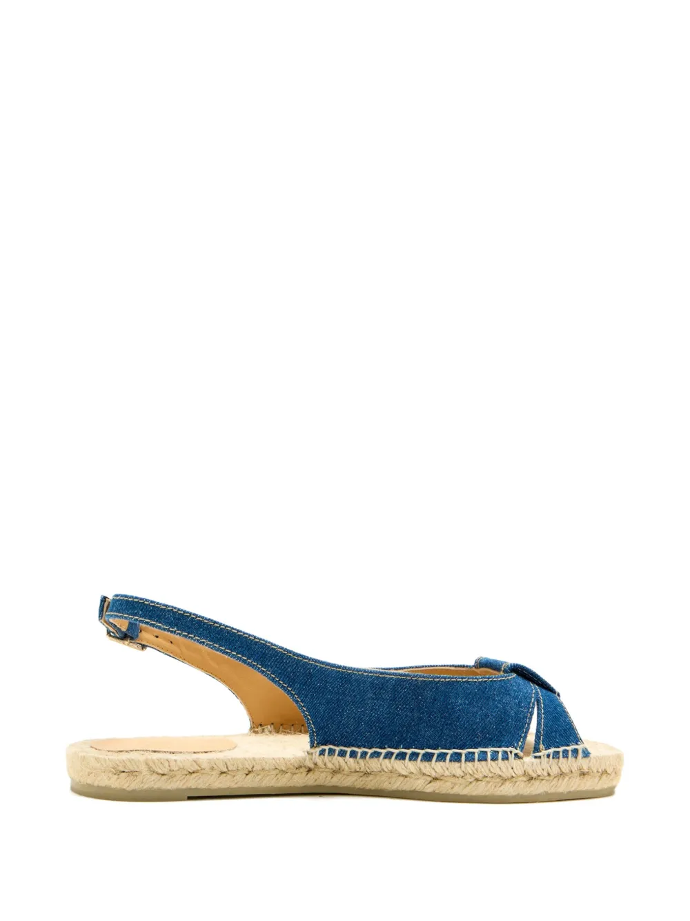Castañer Slingback denim espadrilles Blauw
