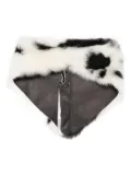 Salvatore Santoro trimmed scarf - Black