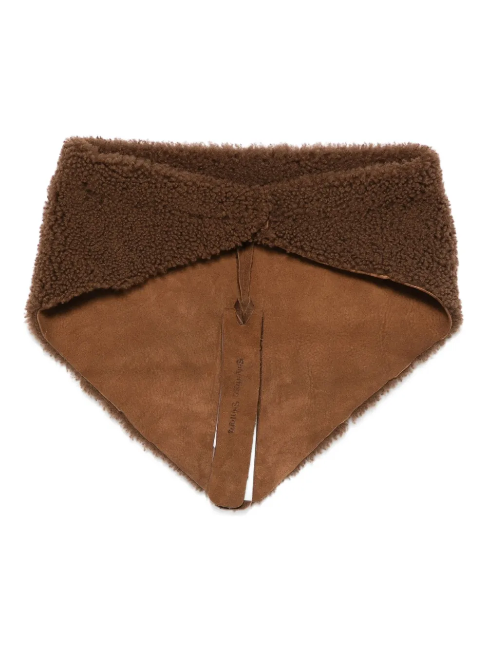 Salvatore Santoro Lammy sjaal Bruin
