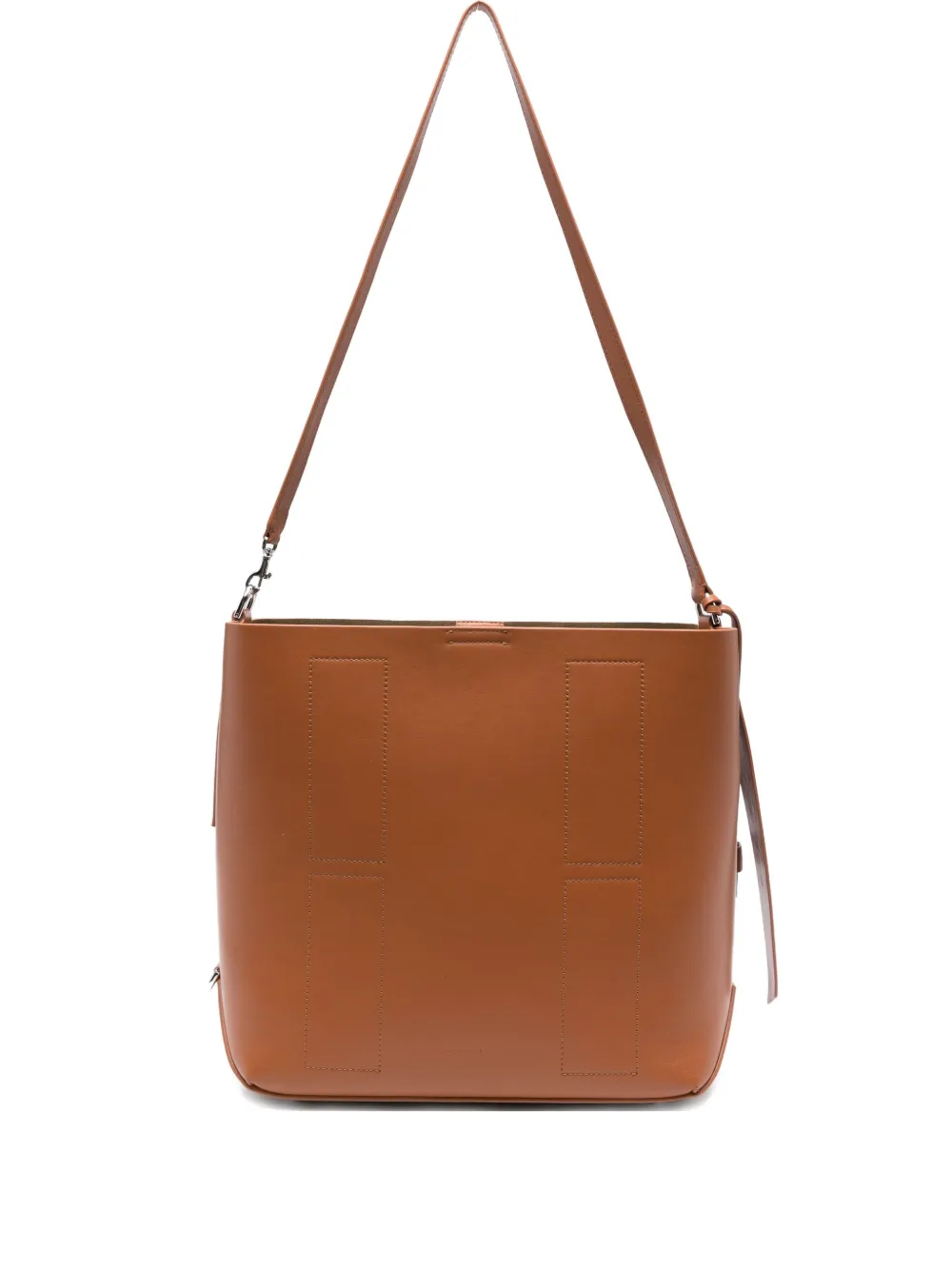 Hogan Leren schoudertas S003 BROWN