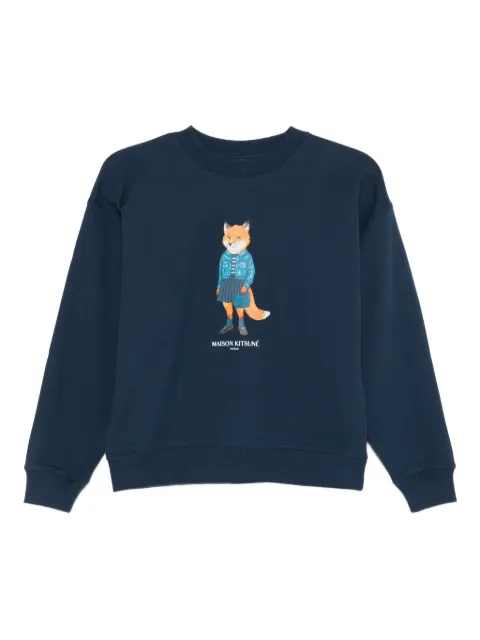Maison Kitsuné Dressed Fox-print sweatshirt