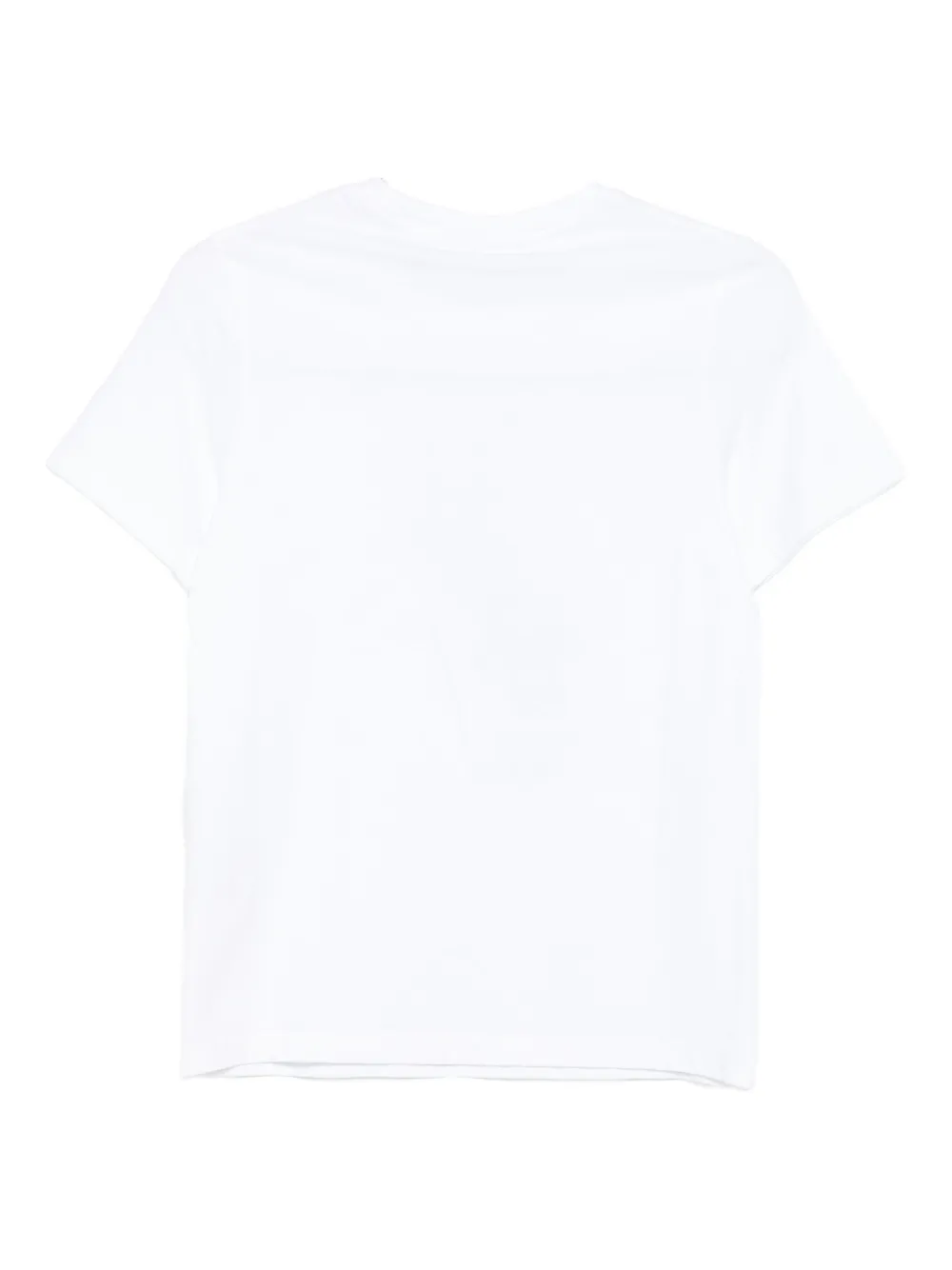 Maison Kitsuné T-shirt met vossenprint Wit