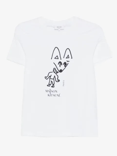 Maison Kitsuné playera con motivo Fox