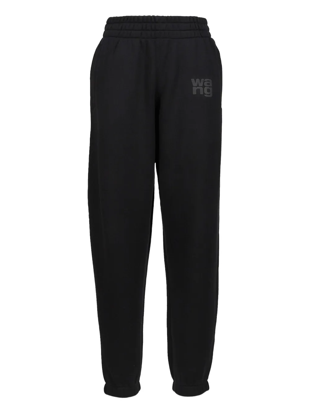 Alexander Wang elastic-waistband logo trousers | Black | Image 1