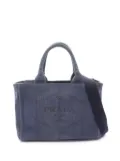 Prada Pre-Owned 2013-2025 Small Canvas Canapa Logo satchel - Blue