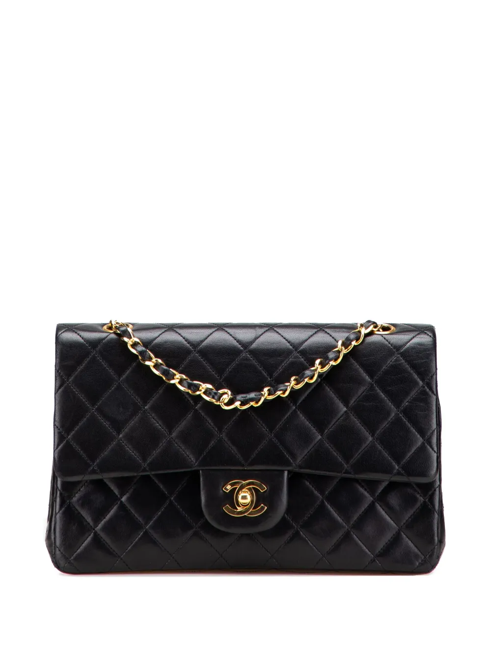 CHANEL Pre-Owned 2010-2011 Medium Classic Lambskin Double Flap CHANEL Pre-Owned 2010-2011 Medium Classic Lambskin Double Flap