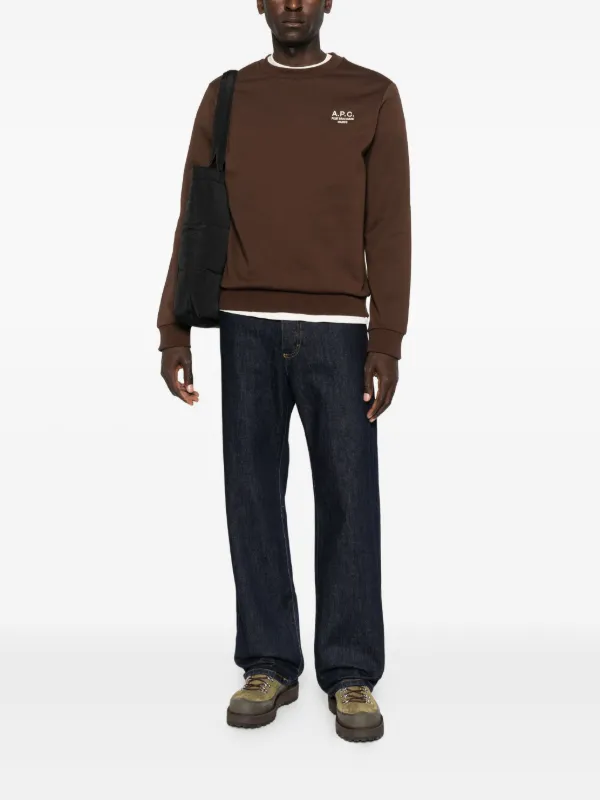 A.P.C. Standard Rue Madame スウェットシャツ | ブラウン | FARFETCH JP