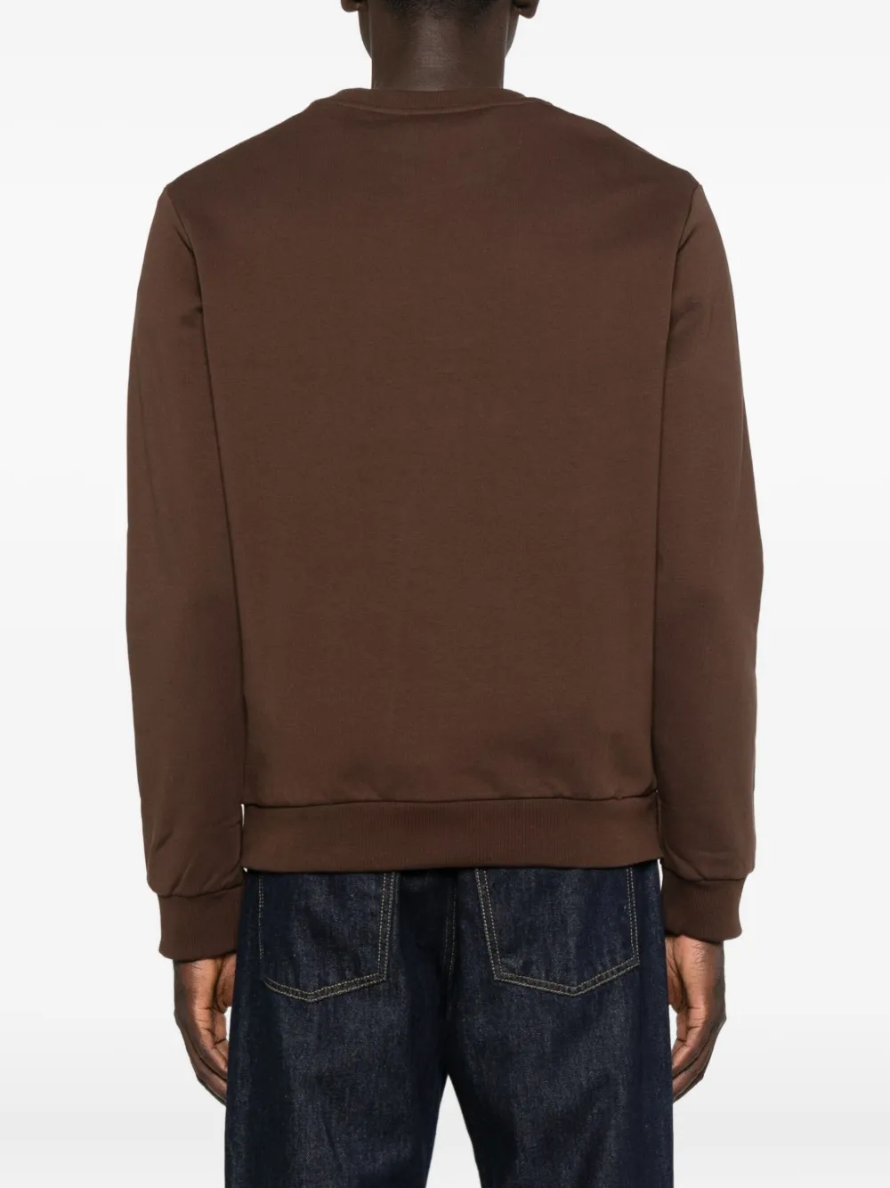 Apc Standard Rue Madame Sweatshirt In Brown