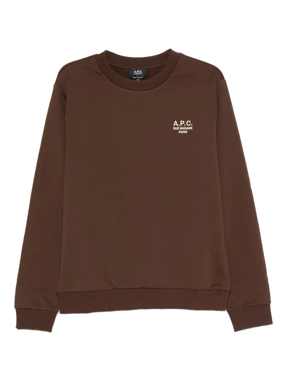 A.P.C. Standard Rue Madame sweatshirt | Brown | Image 1