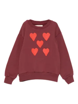 Philosophy Di Lorenzo Serafini Kids cherry-pattern Sweater | Red