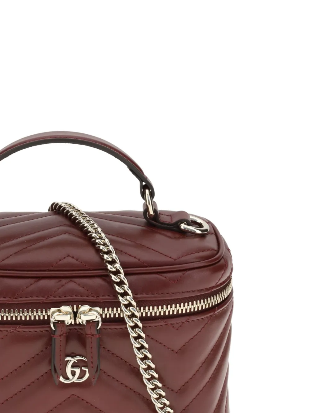 Gucci GG Marmont top-handle handbag Rood
