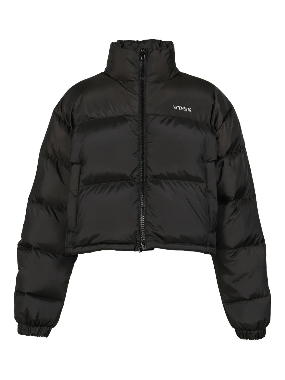 VETEMENTS quilted puffer jacket | Black | Image 1