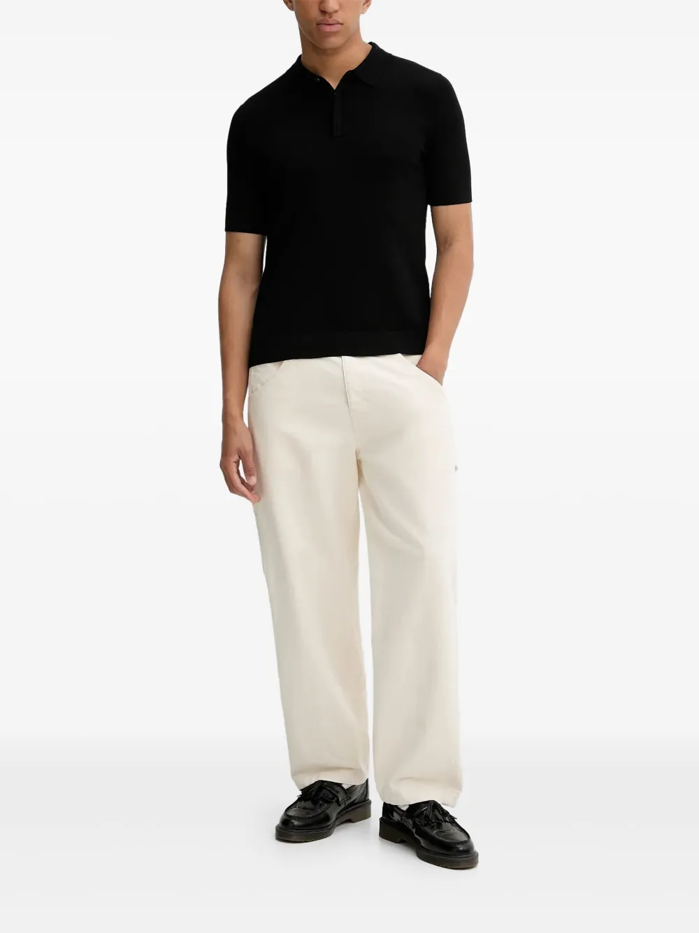 HUGO embroidered-logo polo shirt | Image 2