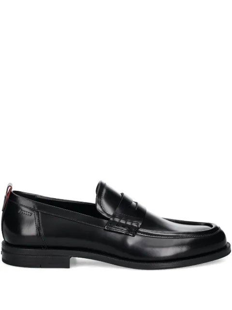 HUGO penny-slot leather loafers