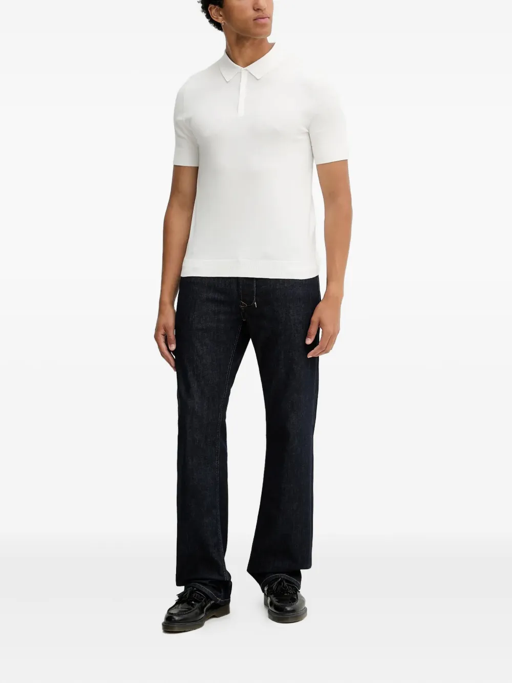 HUGO Poloshirt met logo - Wit