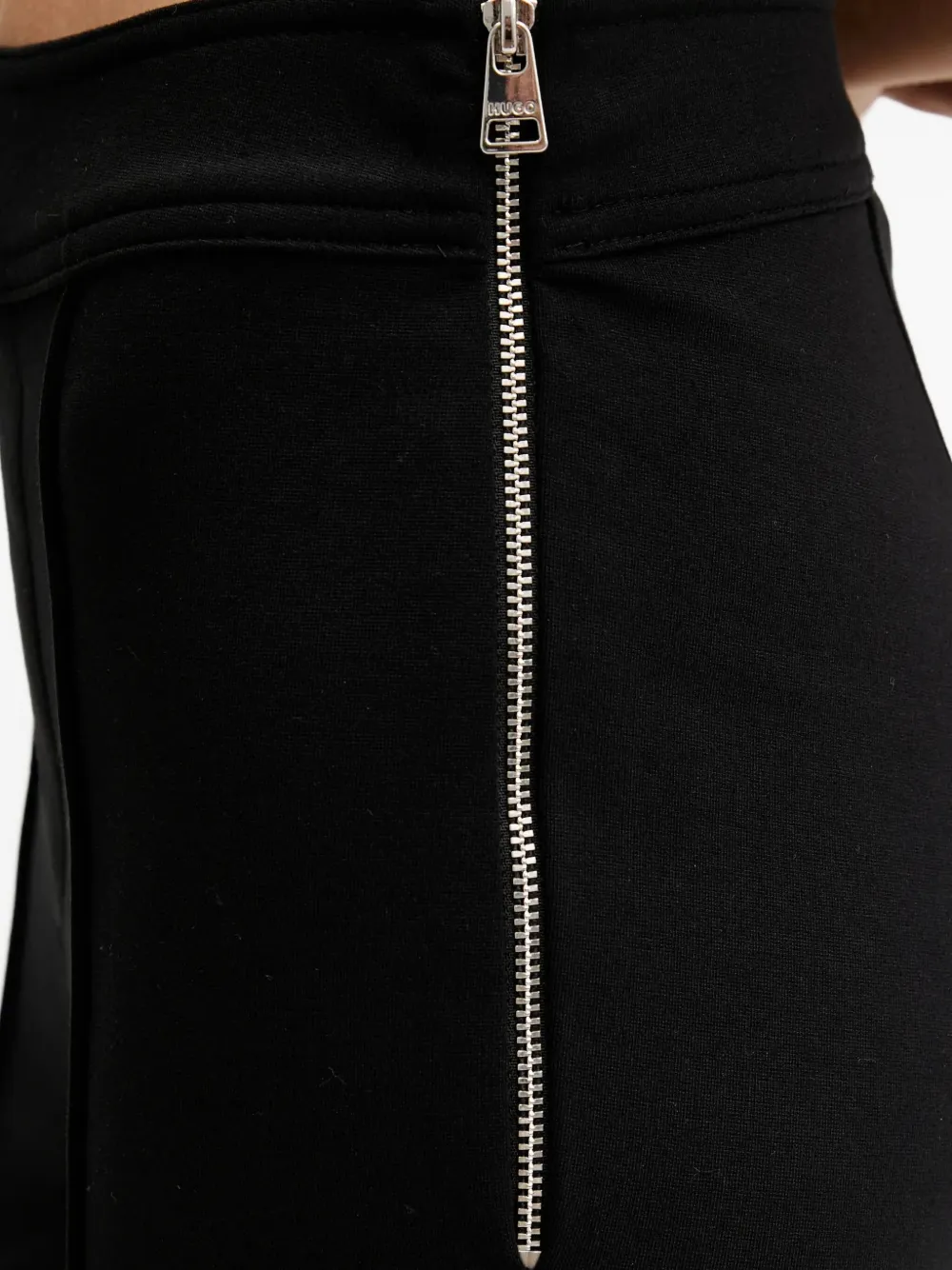 HUGO Flared broek Zwart