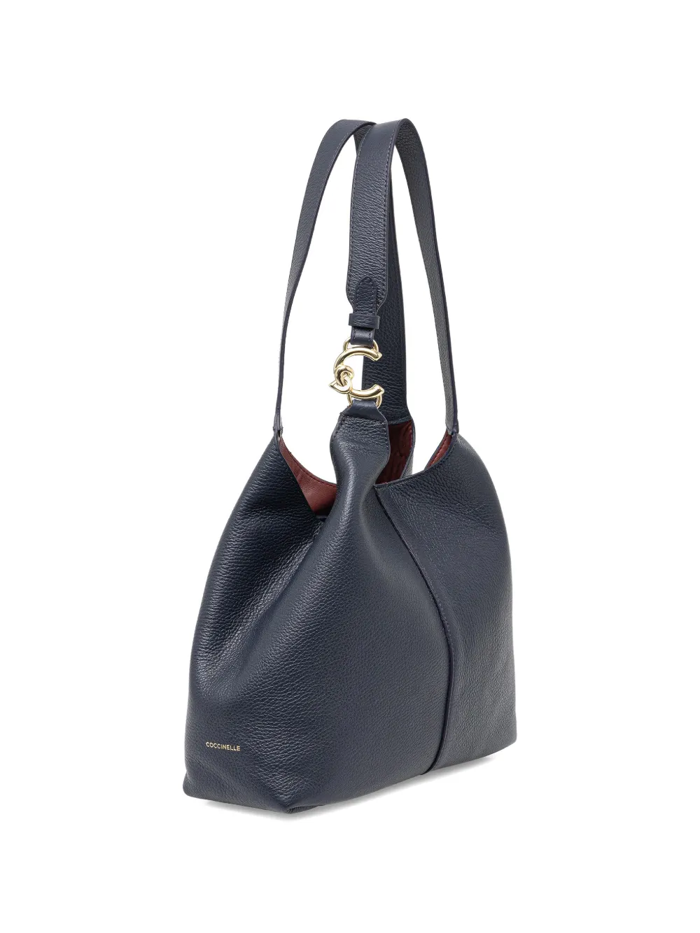 Coccinelle C-Easy shopper met logo bedel Blauw