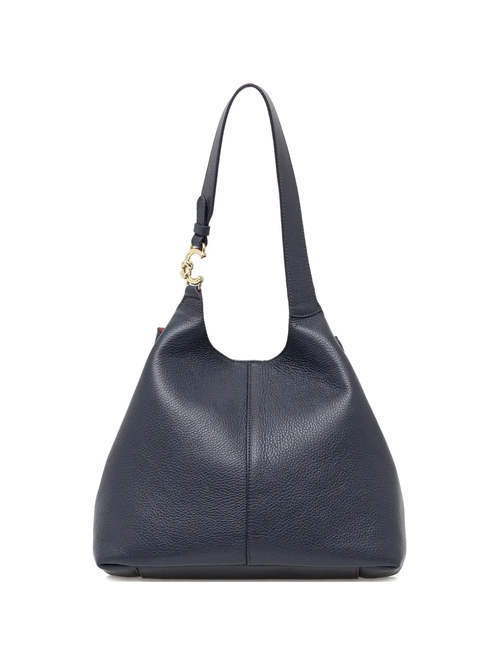 Coccinelle C-Easy logo charm tote bag - Blu