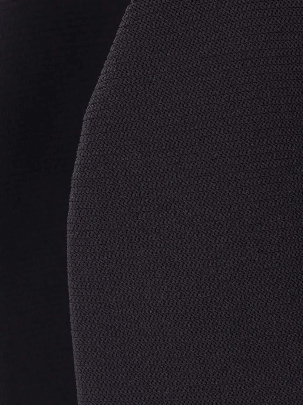Cfcl Ribbed Peplum Cardigan In Black