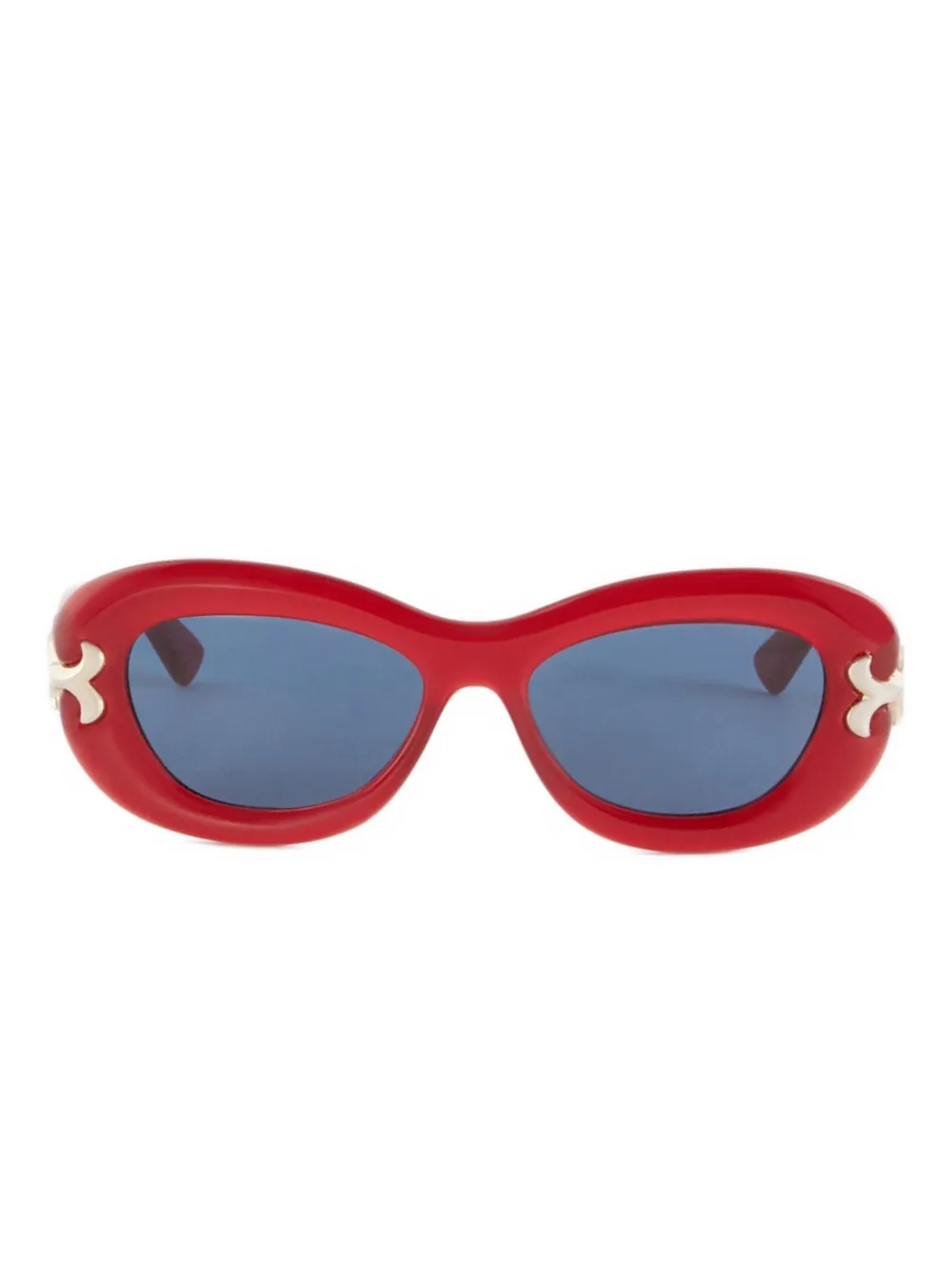 PUCCI oval-frame sunglasses Rood