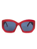 PUCCI geometric sunglasses - Red