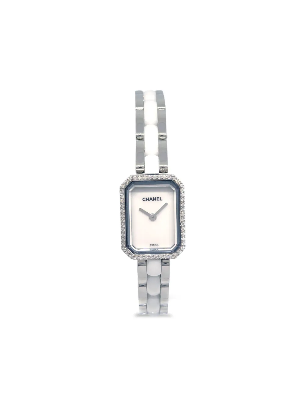 CHANEL Pre-Owned 2015 プルミエール 20mm - ホワイト CHANEL Pre-Owned 2015 プルミエール 20mm - ホワイト