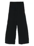Y-3 drawstring wide-leg sweatpants - Black