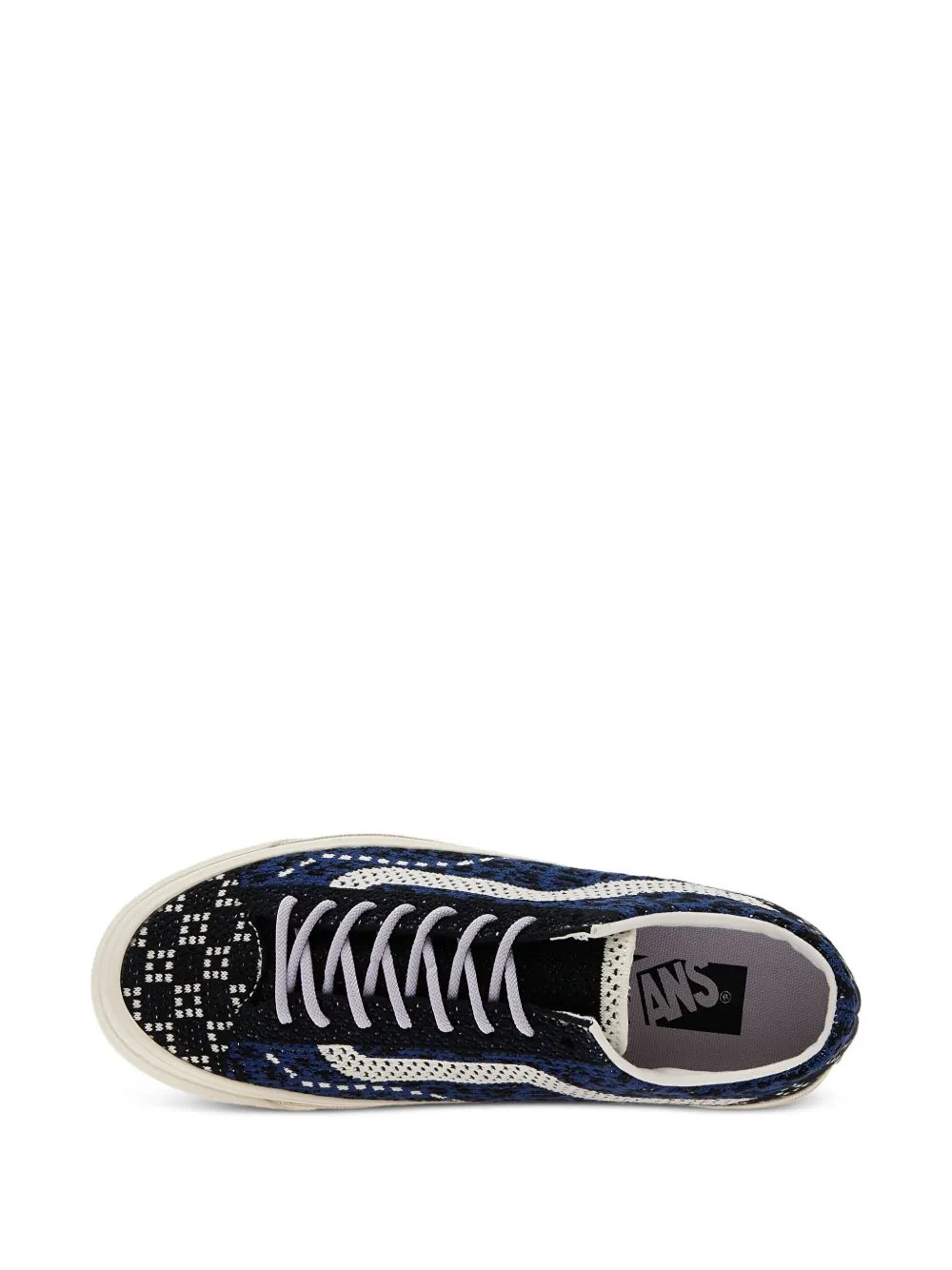 Vans Old Skool 36 LX patterned knit sneakers Blauw