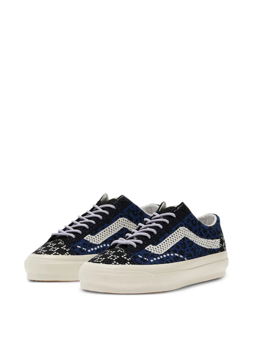 Vans Old Skool 36 LX patterned knit sneakers Blauw