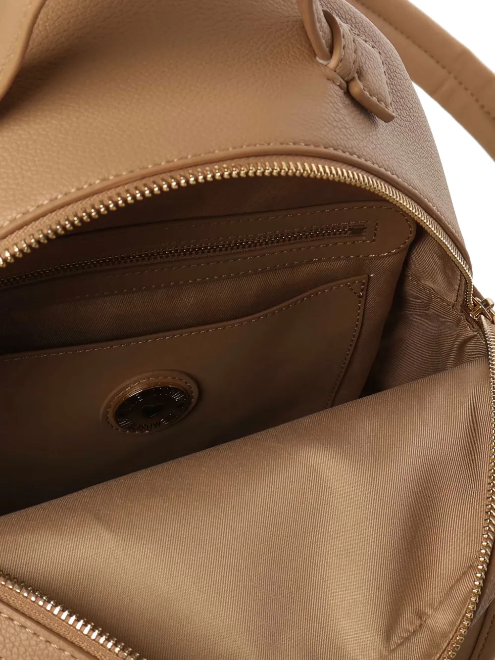 Love Moschino Rugzak met logoplakkaat Bruin