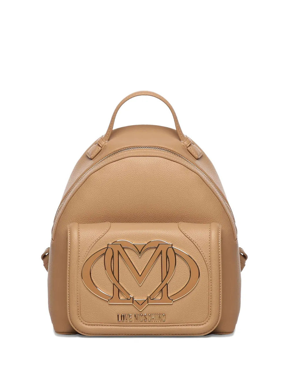 Love Moschino Rugzak met logoplakkaat Bruin