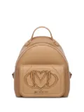 Love Moschino logo-plaque backpack - Brown