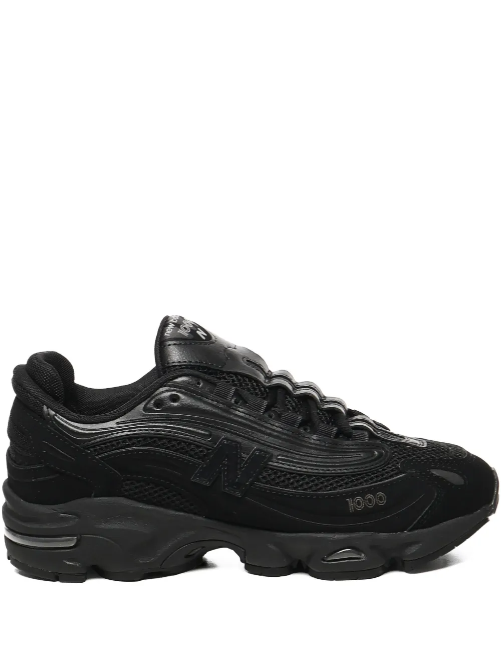 New Balance 1000 Mesh Sneakers In Black
