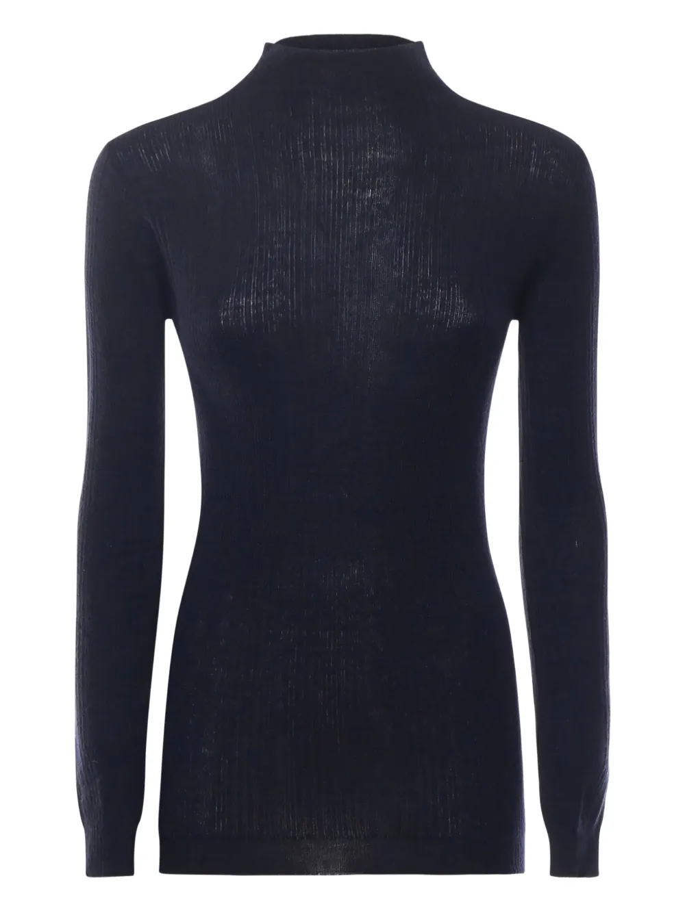 PINKO ribbed high-neck sweater | Blue | Image 1