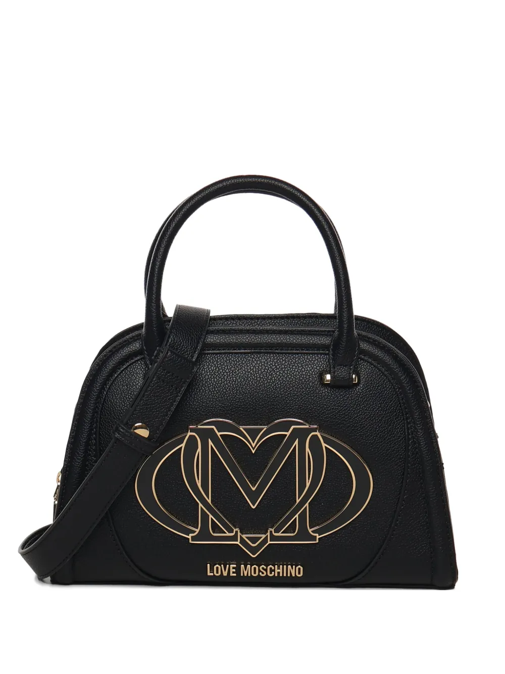 Love Moschino Heuptas met logoplakkaat Zwart