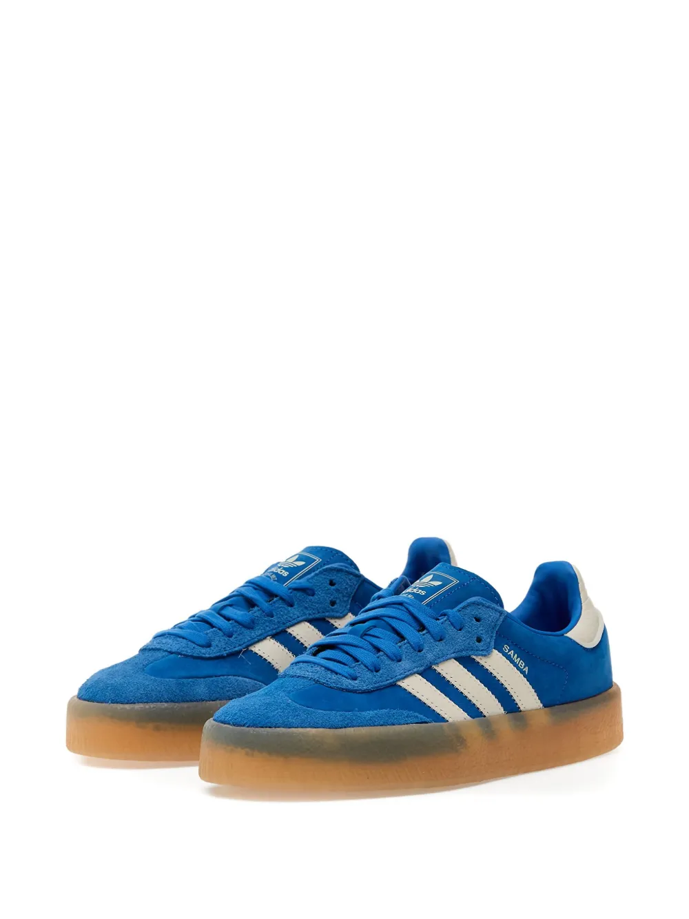 Adidas Samba platform low-top sneakers - Blauw