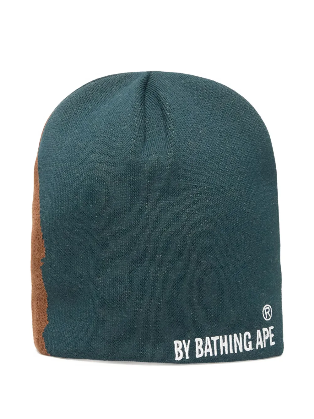 A Bathing Ape Ape Head Beanie Hat In Green