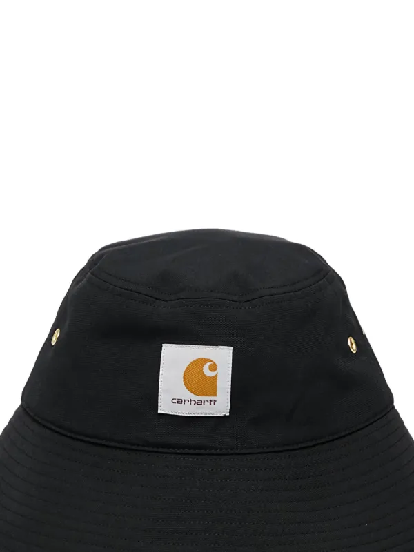 Carhartt WIP Cappello Bucket Clarton Con Logo Nero FARFETCH IT