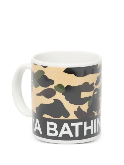 A BATHING APE® 迷彩印花陶瓷马克杯