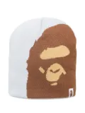 A BATHING APE® Ape Head knit beanie - Grey